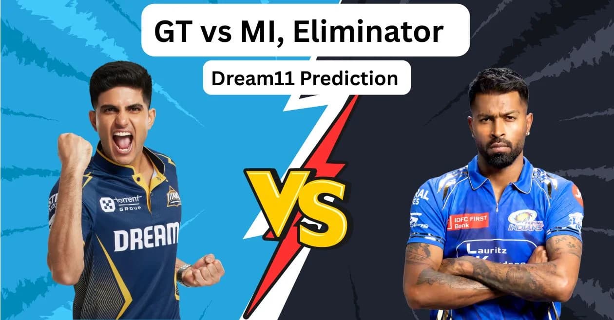 IPL 2025 Eliminator, GT vs MI,: Match Prediction, Dream11 Team, Fantasy Cricket Tips and Pitch Report | Gujarat Titans vs Mumbai Indians