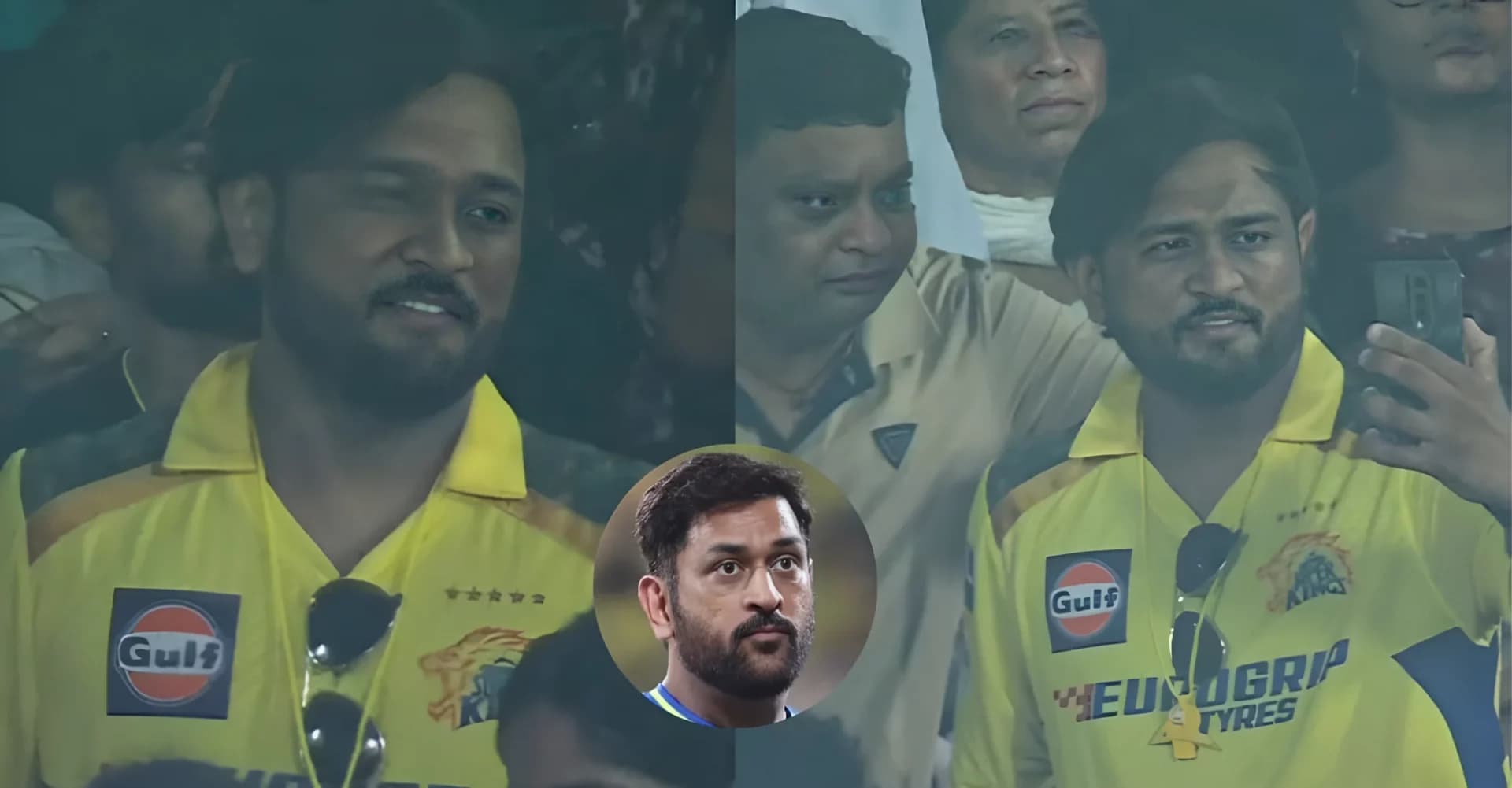 IPL 2025 : MS Dhoni’s doppelganger grabs attention during CSK vs RR clash