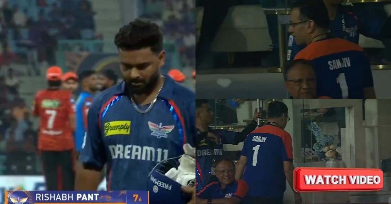IPL 2025 : Sanjiv Goenka walks into dressing room furious after LSG captain Rishabh Pant’s early departure vs SRH