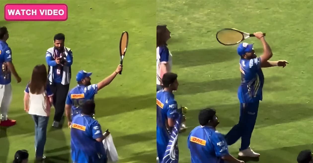 IPL 2025 : Rohit Sharma thanks Wankhede crowd in a touching moment after the last home game