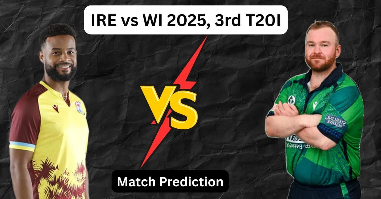 IRE vs WI 2025, 3rd T20I: Match Prediction, Dream11 Team, Fantasy Tips and Pitch Report | Ireland vs West Indies