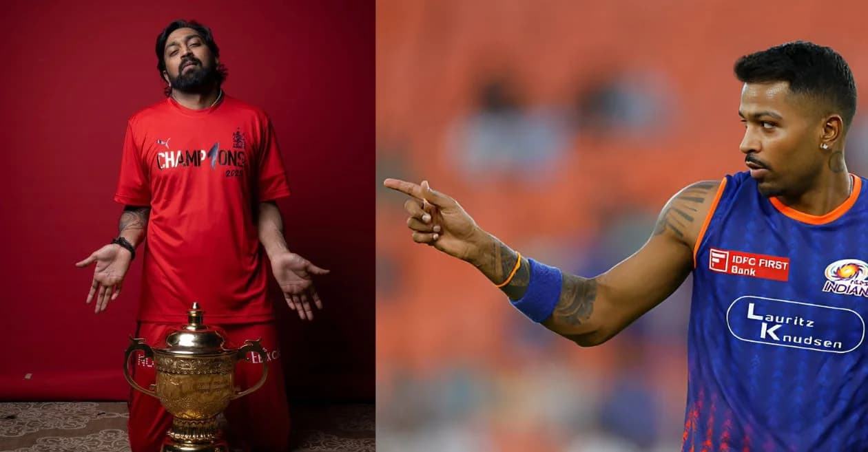Hardik Pandya reacts emotionally to Krunal’s IPL 2025 trophy-winning spell for RCB