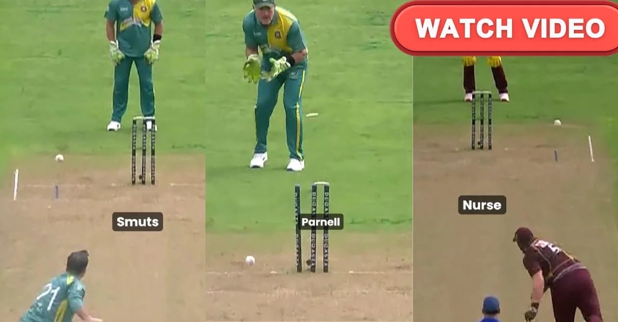 WCL 2025 : South Africa Champions prevail over West Indies Champions in thrilling bowl-out after the match ends in a tie