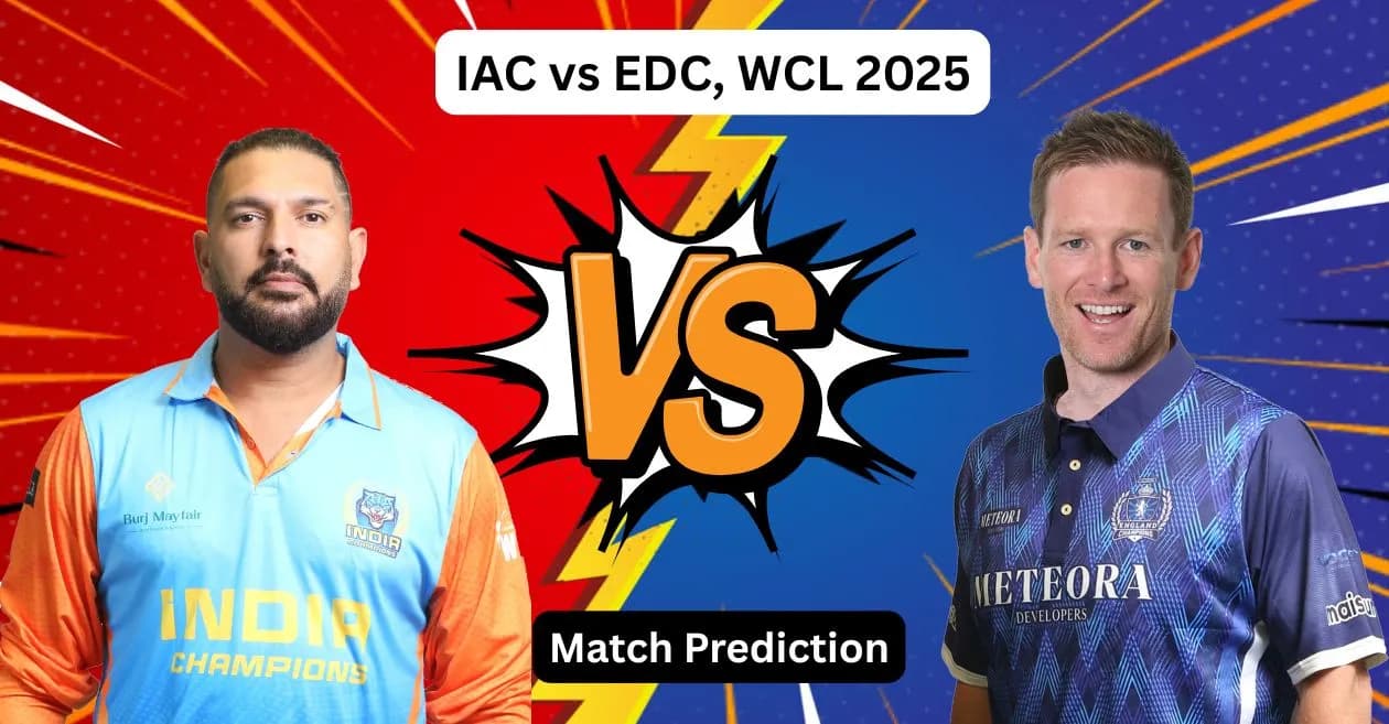 IAC vs EDC, WCL 2025: Match Prediction, Dream11 Team, Fantasy Tips and Pitch Report | India Champions vs England Champions