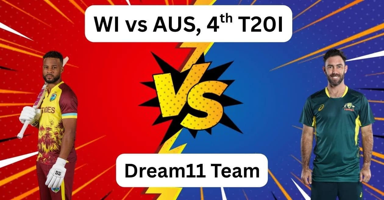 WI vs AUS, 4th T20I: Match Prediction, Dream11 Team, Fantasy Tips and Pitch Report | West Indies vs Australia 2025