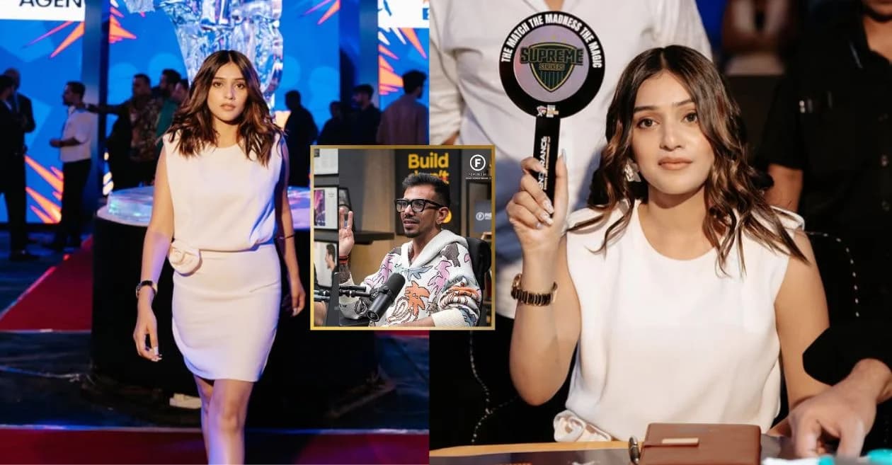 CLT10 2025: Yuzvendra Chahal’s girlfriend RJ Mahvash takes over as owner of Supreme Strikers