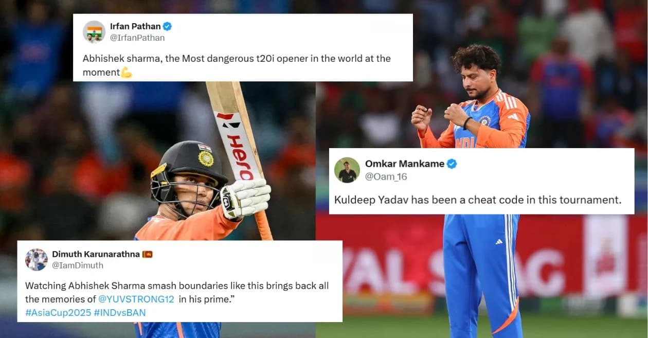 Fans go wild after Abhishek Sharma, Kuldeep Yadav power India into Asia Cup 2025 final with win over Bangladesh as Sri Lanka’s campaign ends