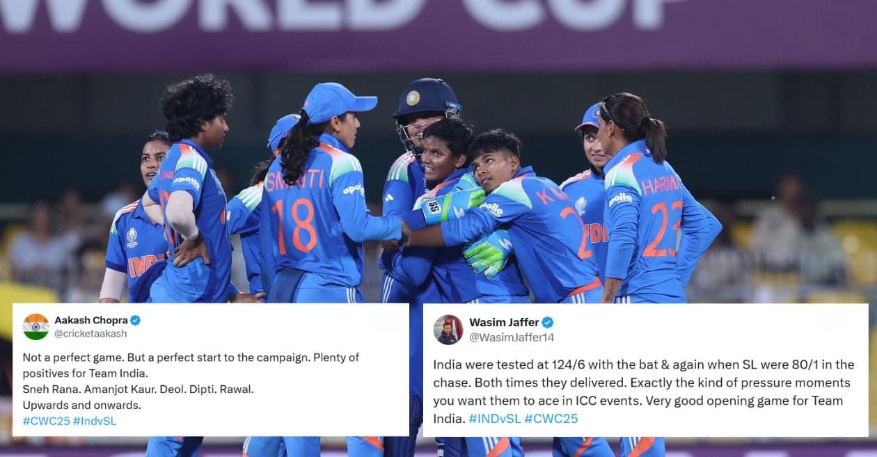 Fans go wild as Deepti Sharma’s all-round brilliance seals India’s 59-run win against Sri Lanka in CWC 2025 opener in Guwahati
