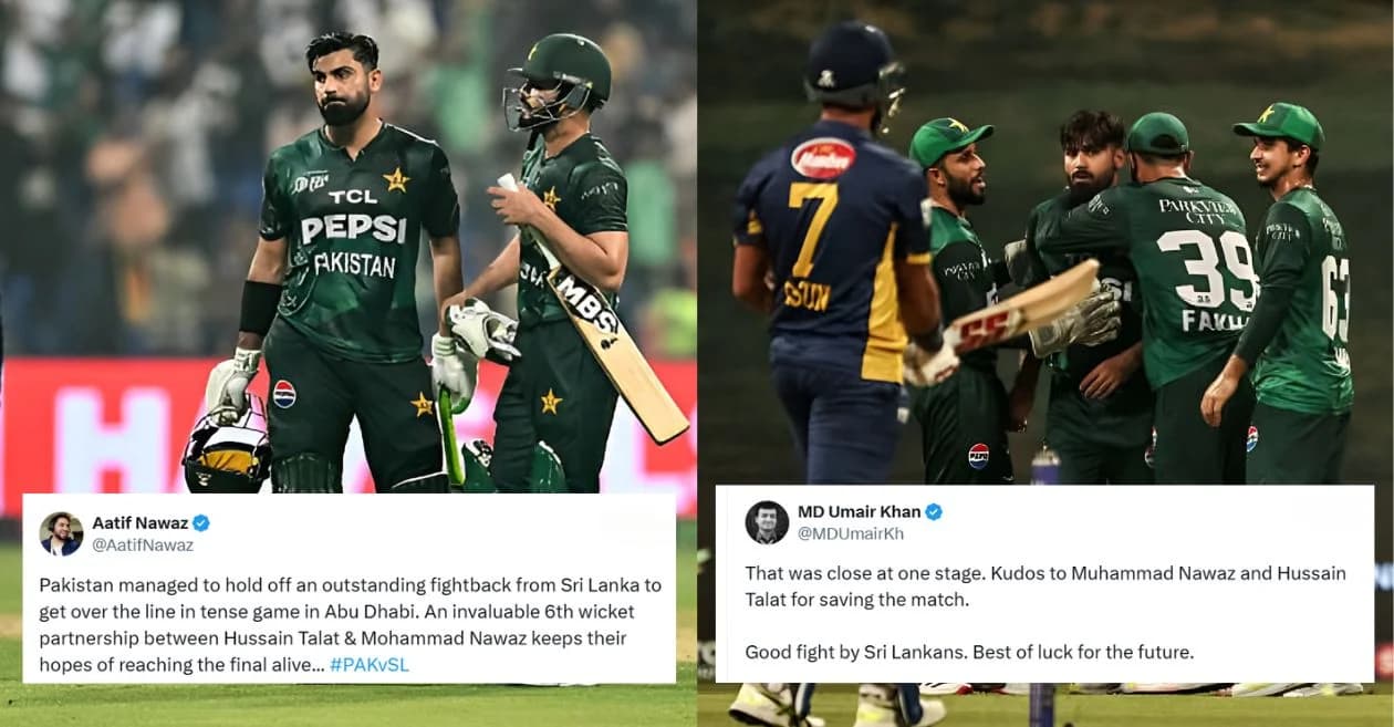 Fans react as Hussain Talat’s all-round brilliance keeps Pakistan alive in Asia Cup 2025 with Sri Lanka faces elimination threat