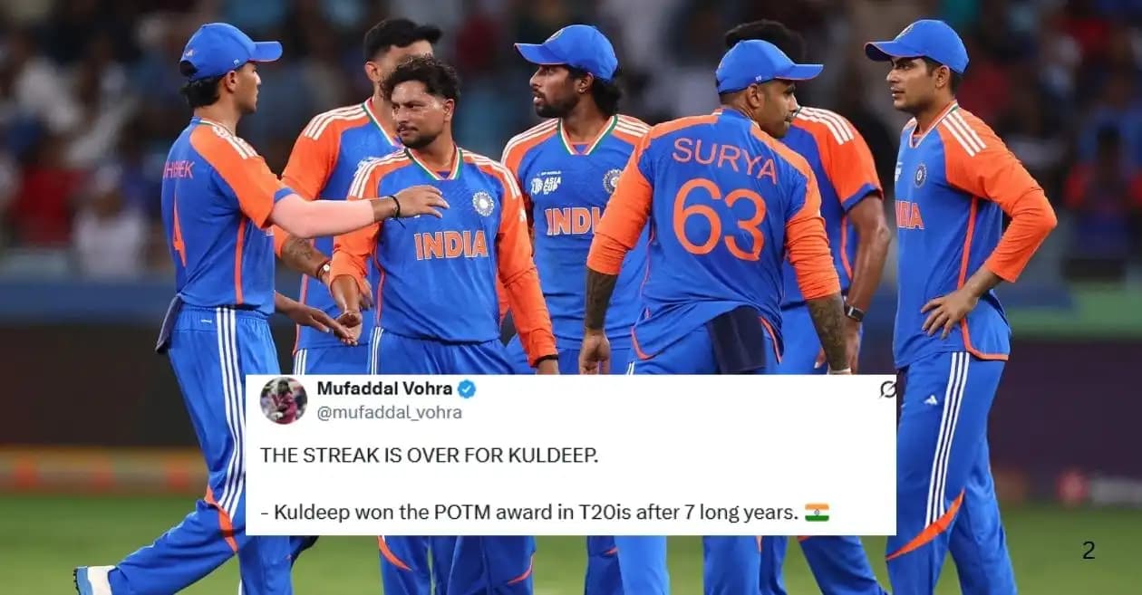 Fans erupt as Kuldeep Yadav headlines India’s dominating win over UAE in Asia Cup 2025