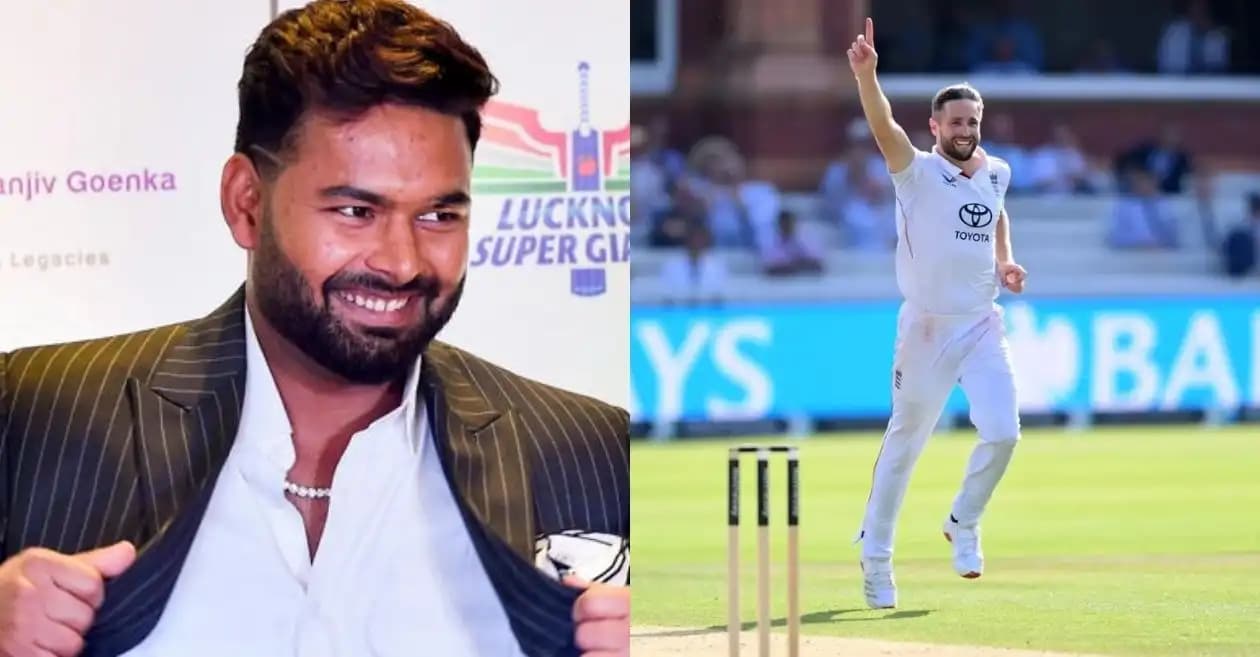 Rishabh Pant bids cheeky farewell to Chris Woakes on England star’s retirement