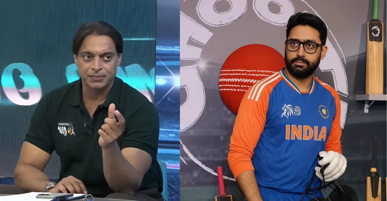 Asia Cup 2025: Abhishek Bachchan brutally trolls Pakistan after Shoaib Akhtar’s hilarious live TV goof-up