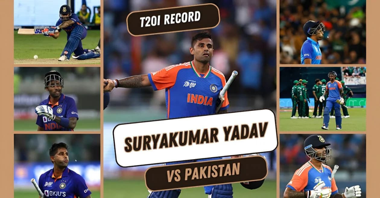 Here’s how Suryakumar Yadav has fared against Pakistan in T20I cricket ahead of the Asia Cup 2025 final
