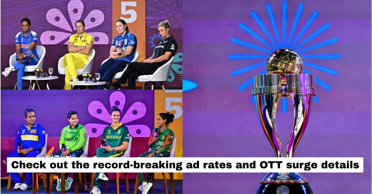 ICC Women’s World Cup 2025: Check out the record-breaking ad rates and OTT surge details