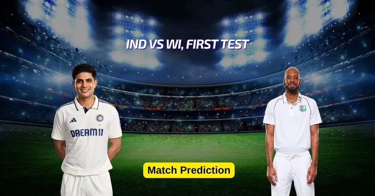 IND vs WI, 1st Test Match Prediction: Who will win today’s game between India and West Indies?