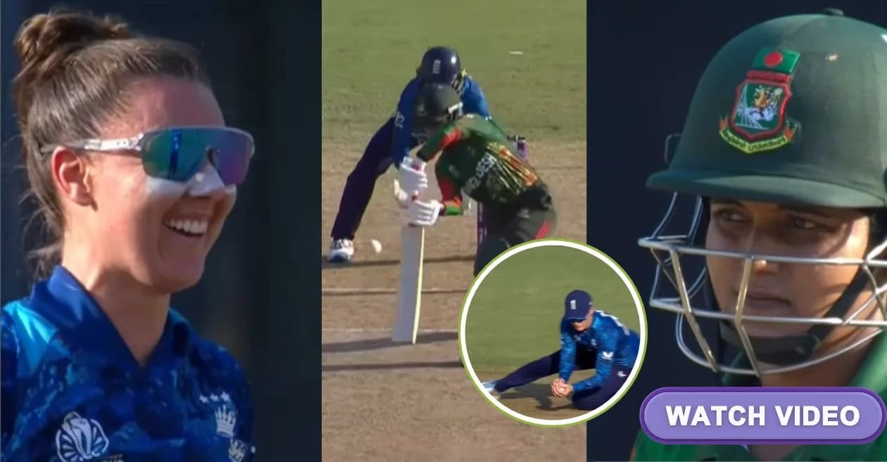 Women’s World Cup 2025 : Bangladesh captain Nigar Sultana departs for a ‘silver duck’ against England