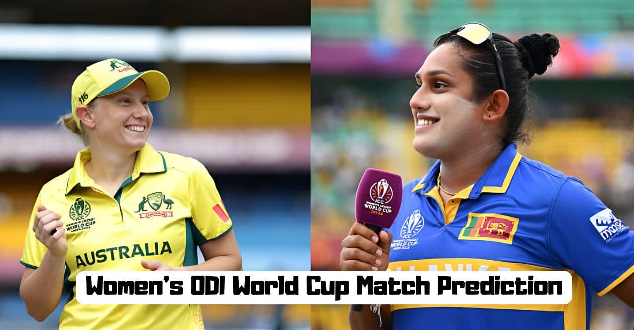 SL-W vs AUS-W, Women’s ODI World Cup Match Prediction: Who will win today’s game between Sri Lanka Women and Australia Women?