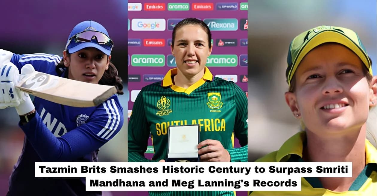 Women’s World Cup 2025: Tazmin Brits’ record-breaking century topples Smriti Mandhana and Meg Lanning’s milestones