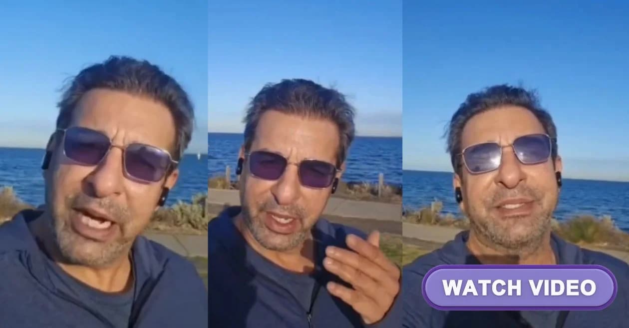 WATCH: Wasim Akram slams media for using his image in connection with spy arrest in India with same name