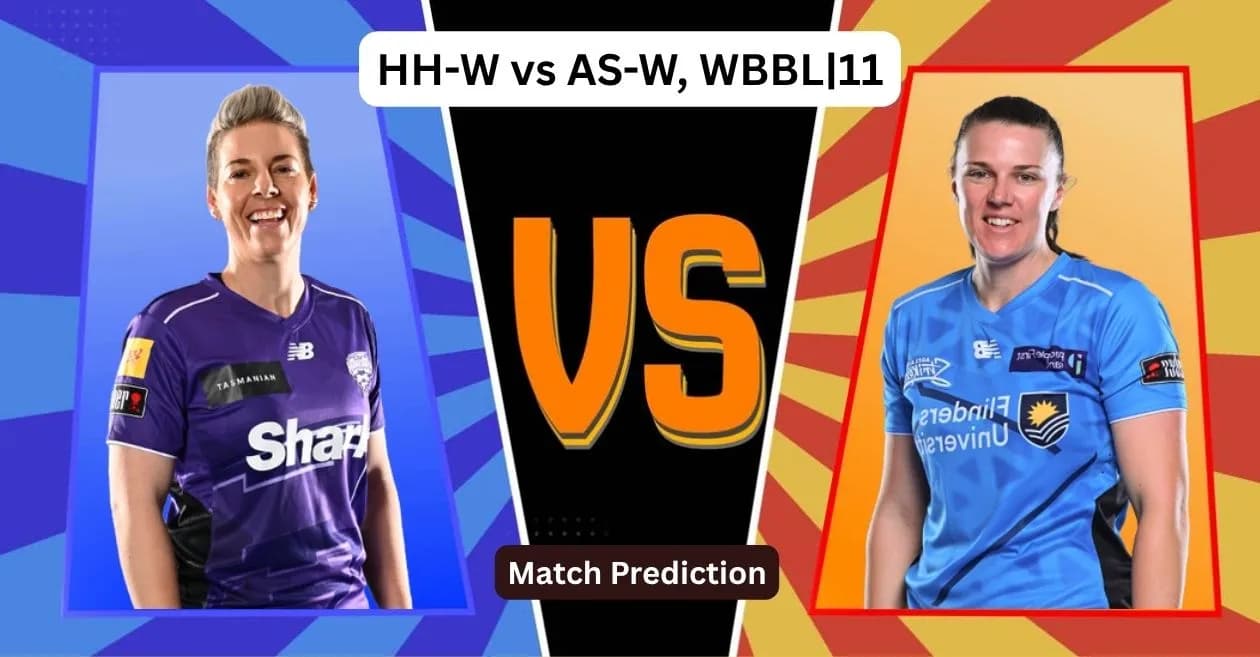 HH-W vs AS-W, WBBL|11 Match Prediction: Who will win today’s game between Hobart Hurricanes and Adelaide Strikers?