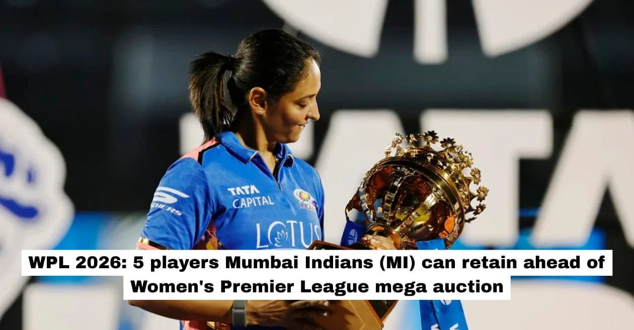 WPL 2026: 5 players Mumbai Indians (MI) can retain ahead of Women’s Premier League mega auction