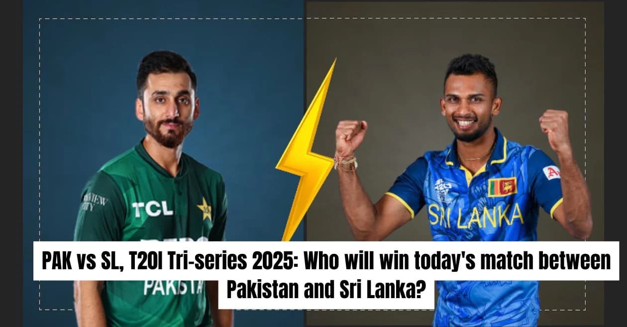PAK vs SL, T20I Tri-series 2025: Who will win today’s match between Pakistan and Sri Lanka?