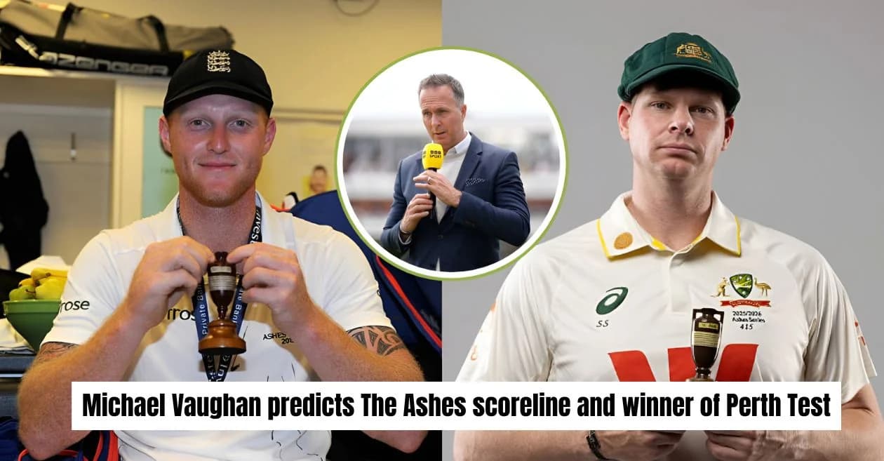 AUS vs ENG: Michael Vaughan predicts the scoreline of Ashes 2025-26 and winner of Perth Test