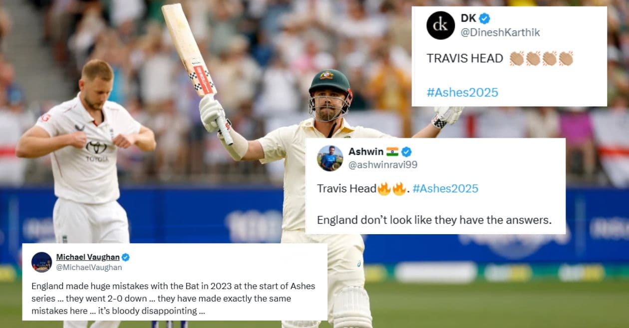 Ashes 2025-26: Fans erupt as Travis Head and Mitchell Starc guide Australia to dominant eight-wicket win over England at Perth to take 1-0 lead in Test series