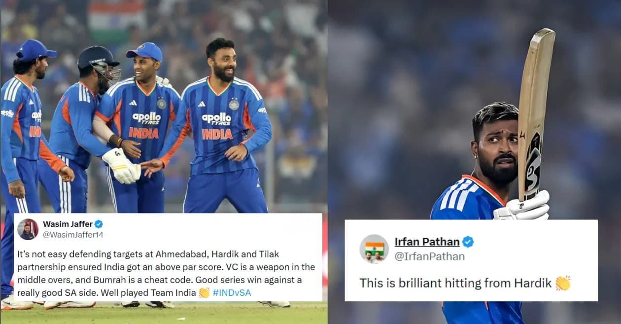 Fans go wild as Varun Chakaravarthy and Hardik Pandya help India demolishes South Africa in Ahmedabad T20I to clinch a 3-1 series win