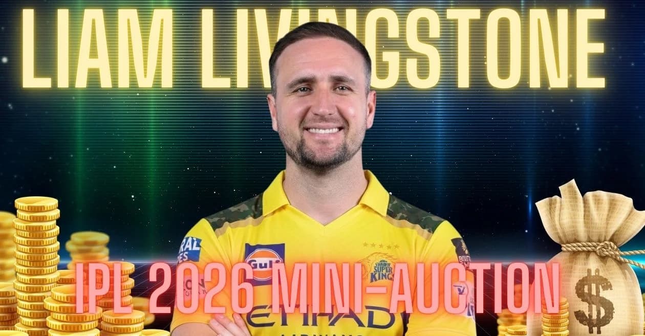 5 franchises that can target Liam Livingstone in the IPL 2026 auction