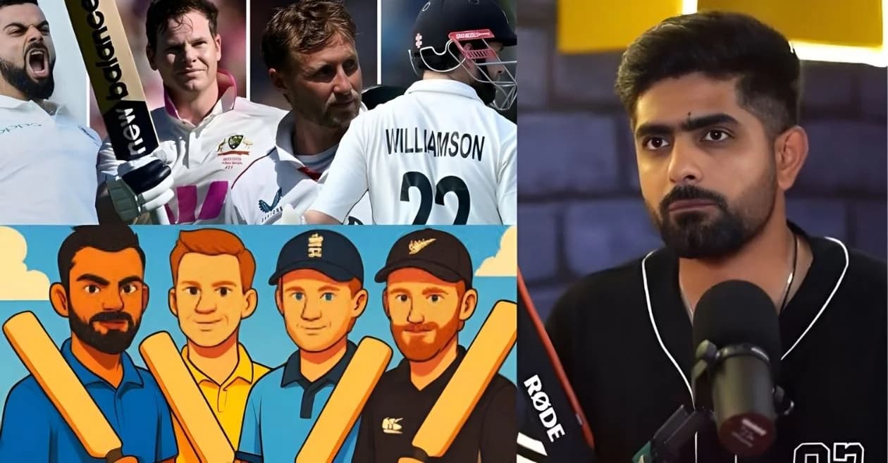 Who leads the Fab 4? Babar Azam ranks Kohli, Smith, Root and Williamson across all formats and Test cricket