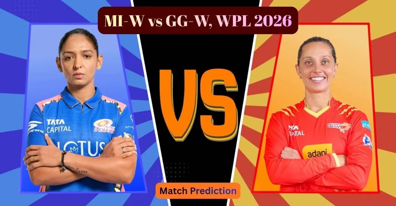 MI-W vs GG-W, WPL 2026, Match Prediction: Who will win today’s game between Mumbai Indians and Gujarat Giants?