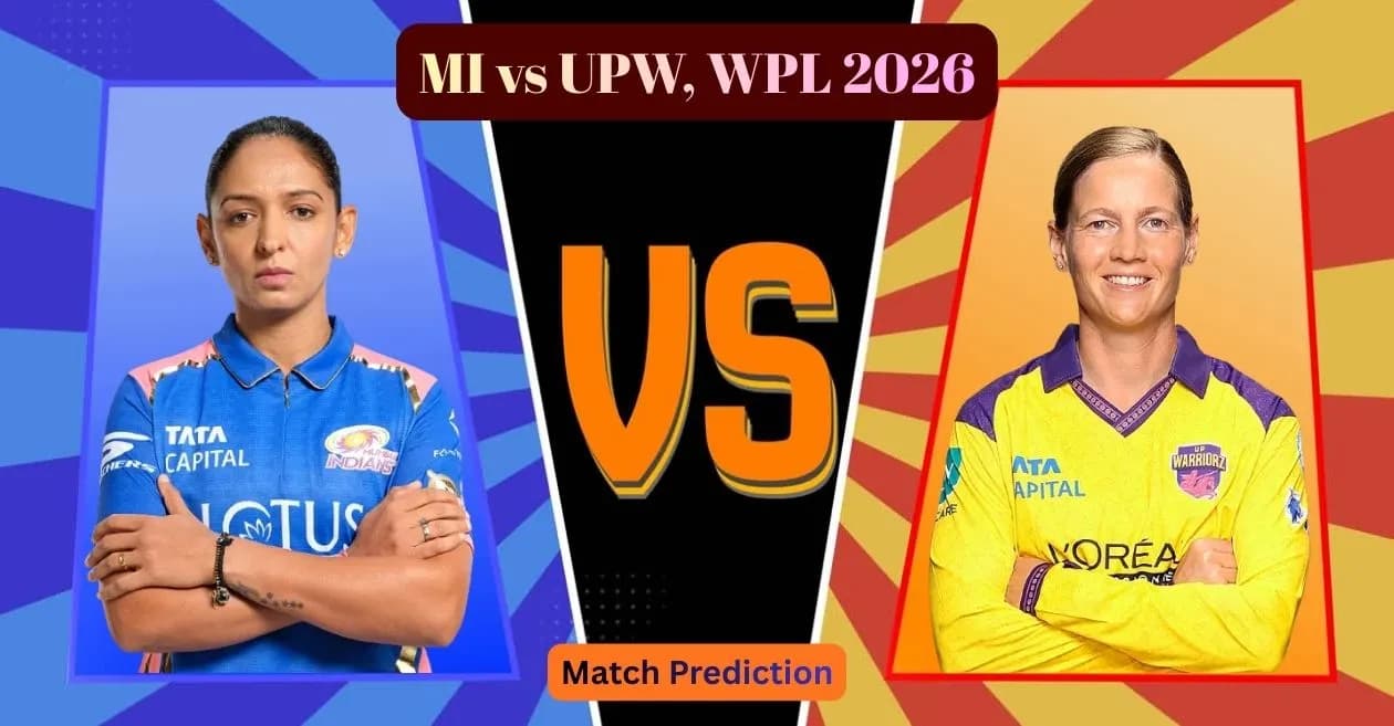 MI vs UPW, WPL 2026, Match Prediction: Who will win today’s game between Mumbai Indians and UP Warriorz?