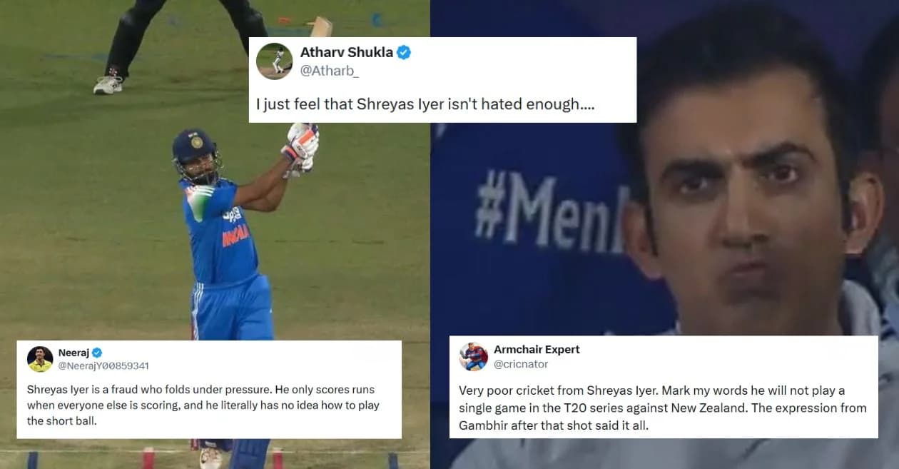 IND vs NZ: Fans fume as Shreyas Iyer’s reckless shot leads to soft dismissal in ODI series decider