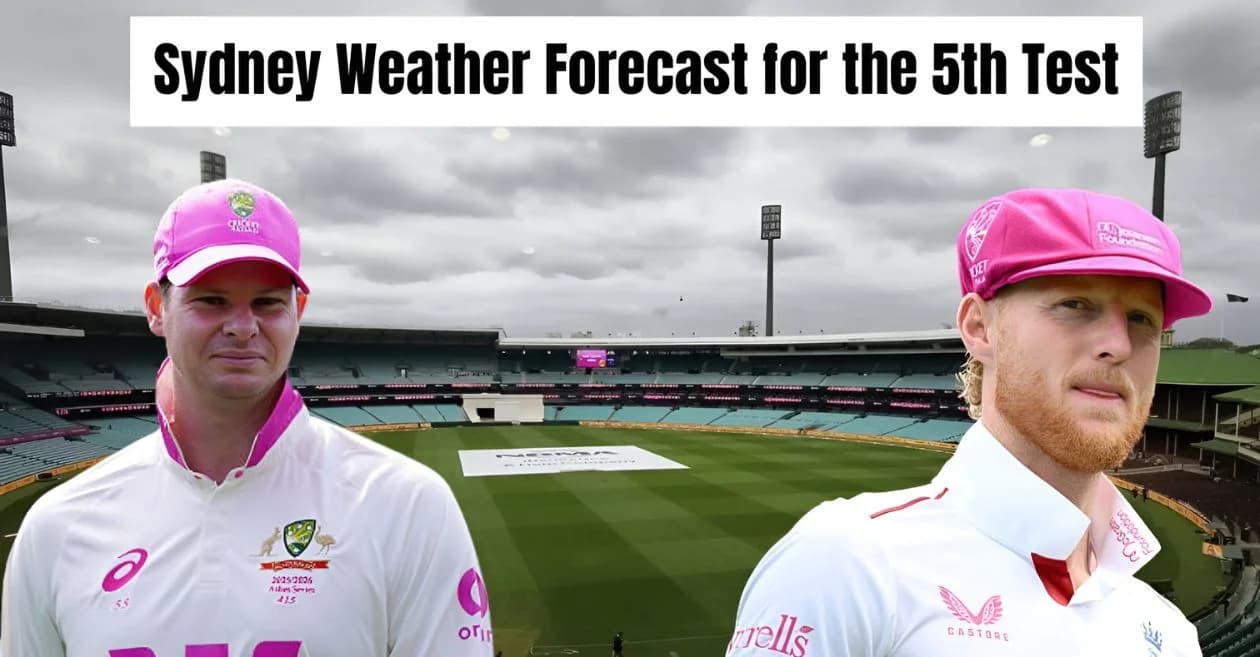 AUS vs ENG, Ashes 2025-26: Sydney Weather Forecast for the 5th Test