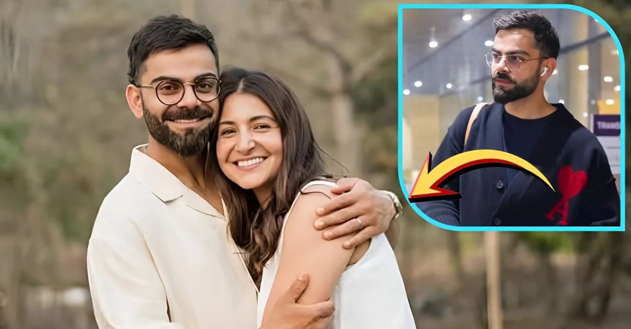 Does Virat Kohli’s INR 65,700 black cardigan’s ‘A’ stand for Anushka Sharma? Here’s the real story