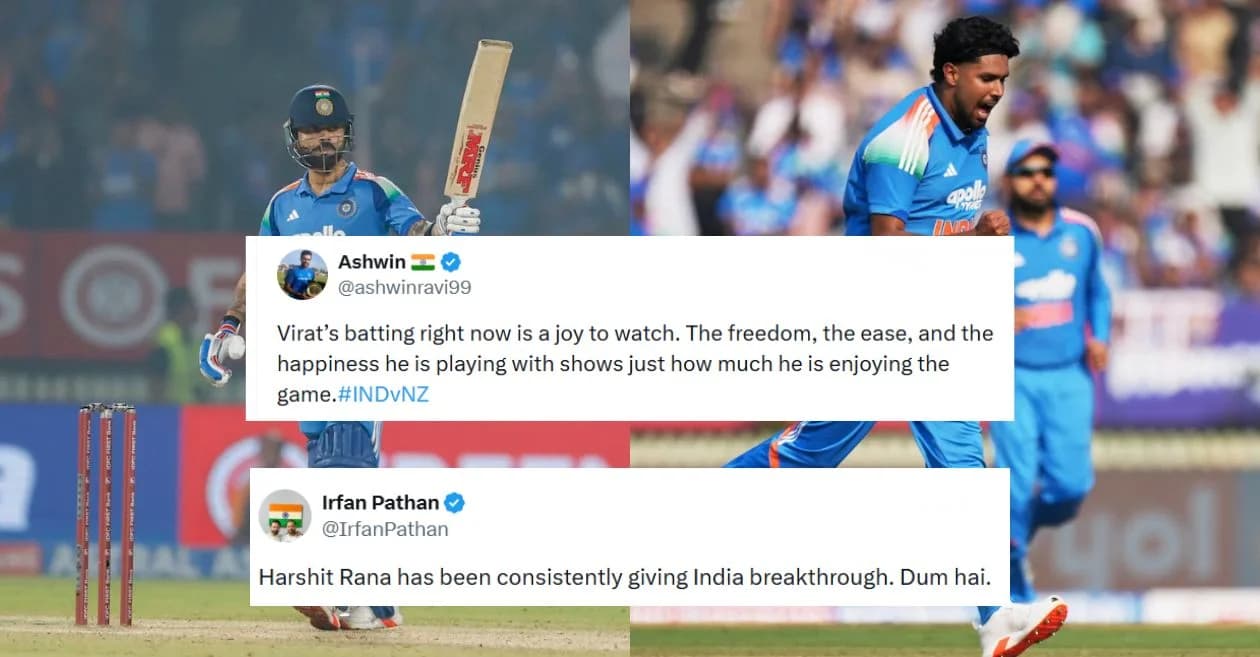 Fans go berserk as Virat Kohli and Harshit Rana power India to thrilling ODI win over New Zealand in Vadodara