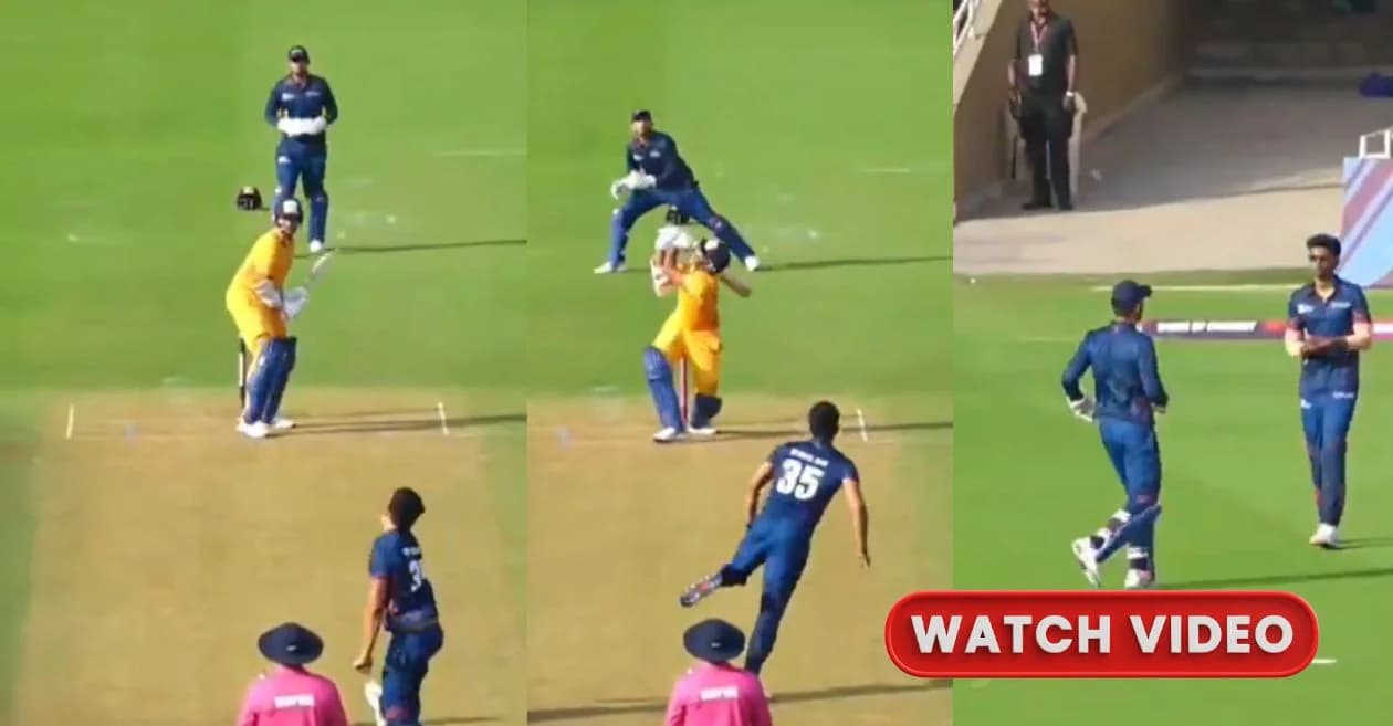 WATCH: Arjun Tendulkar makes headlines after dismissing Yashasvi Jaiswal’s brother in DY Patil T20 Cup 2026