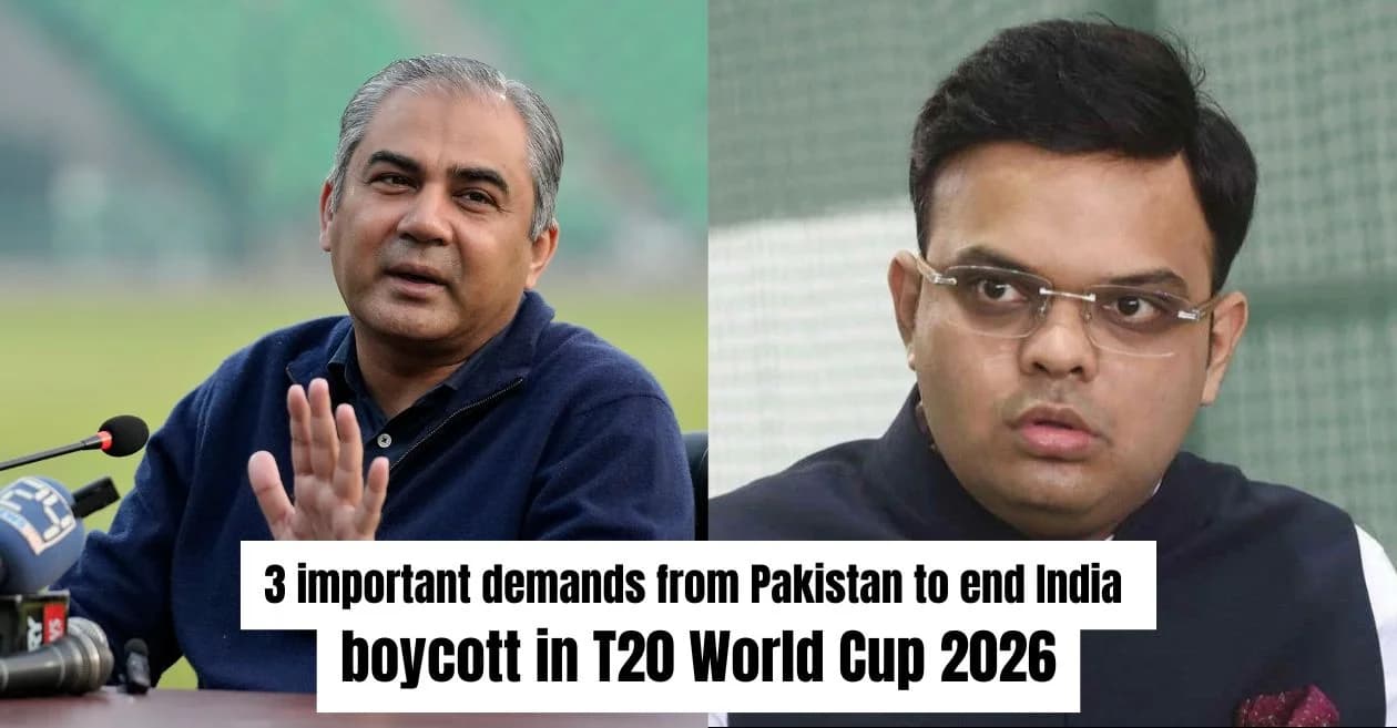 3 key conditions from Pakistan to lift boycott of India for T20 World Cup 2026