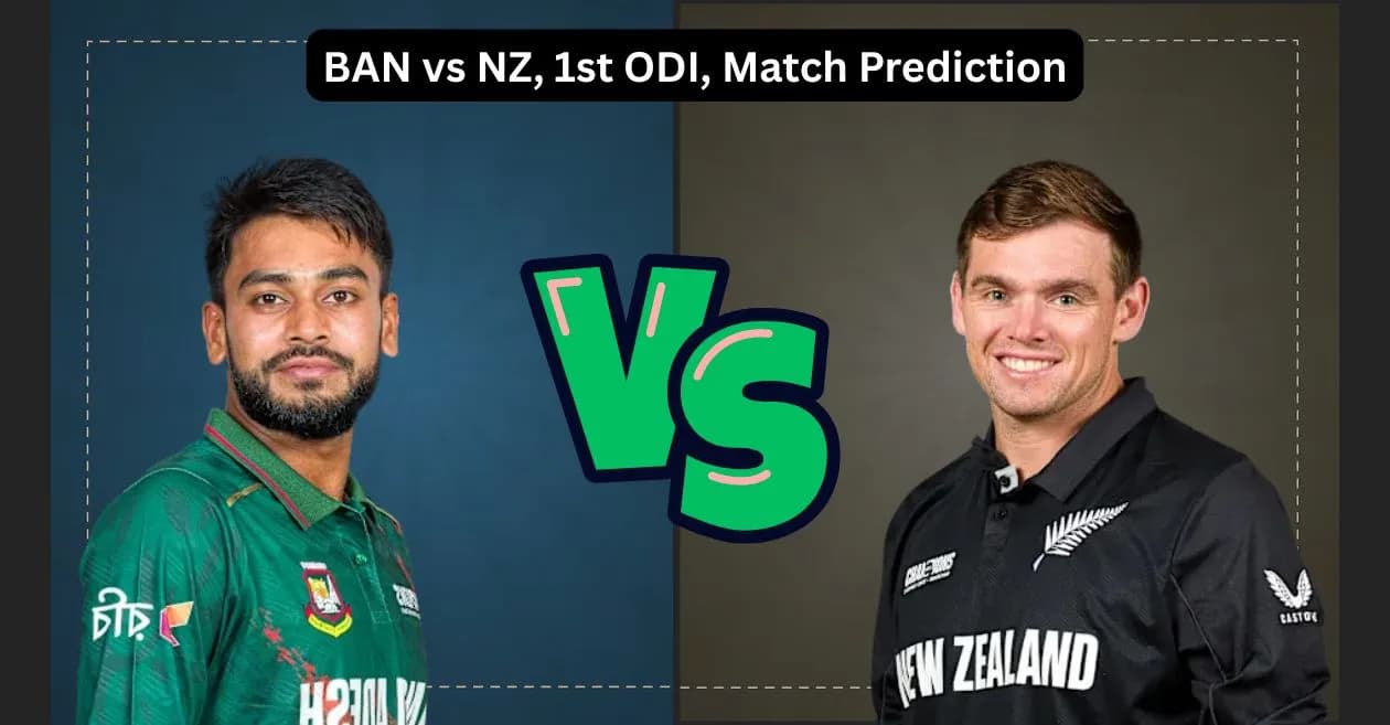 BAN vs NZ, 1st ODI, Match Prediction: Who will win today’s game between Bangladesh and New Zealand?