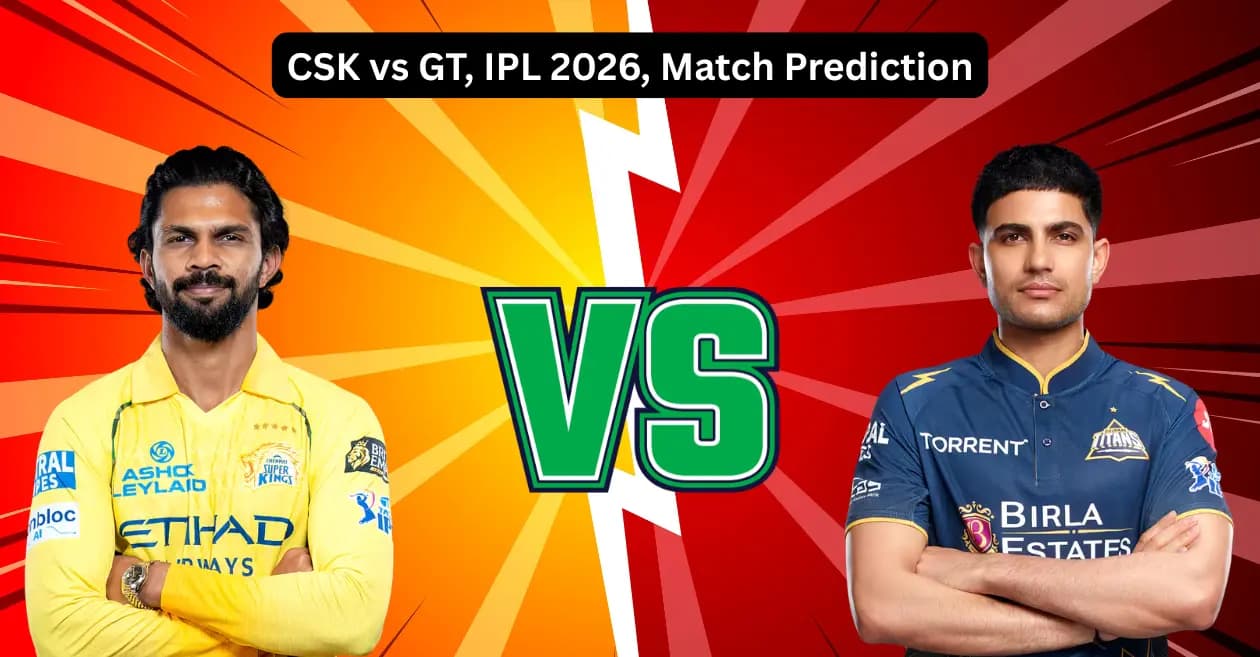 CSK vs GT, IPL 2026, Match Prediction: Who will win today’s game between Chennai Super Kings and Gujarat Titans?