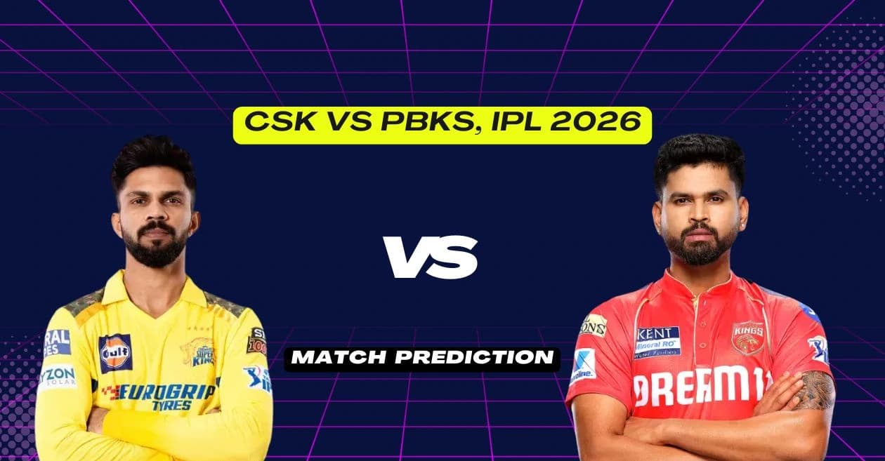 CSK vs PBKS, IPL 2026, Match Prediction: Who will win today’s game between Chennai Super Kings and Punjab Kings?