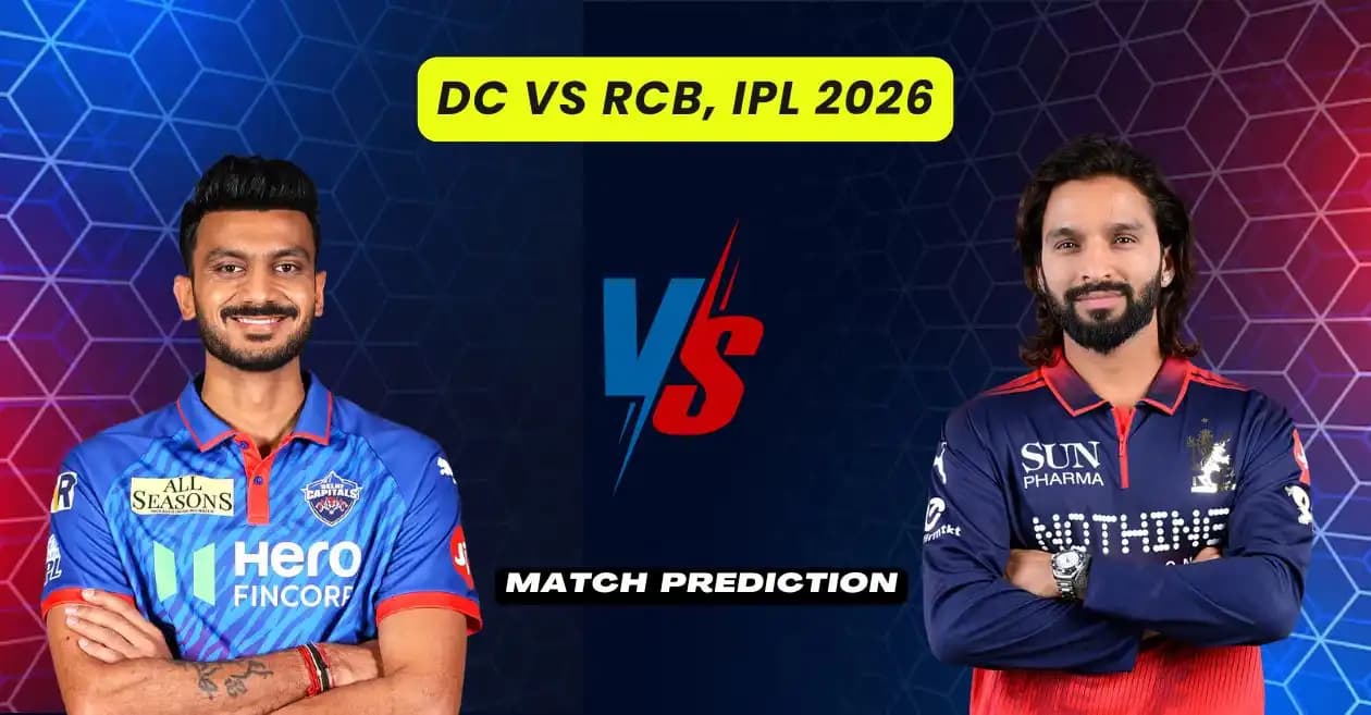 DC vs RCB, IPL 2026, Match Prediction: Who will win today’s game between Delhi Capitals and Royal Challengers Bengaluru?