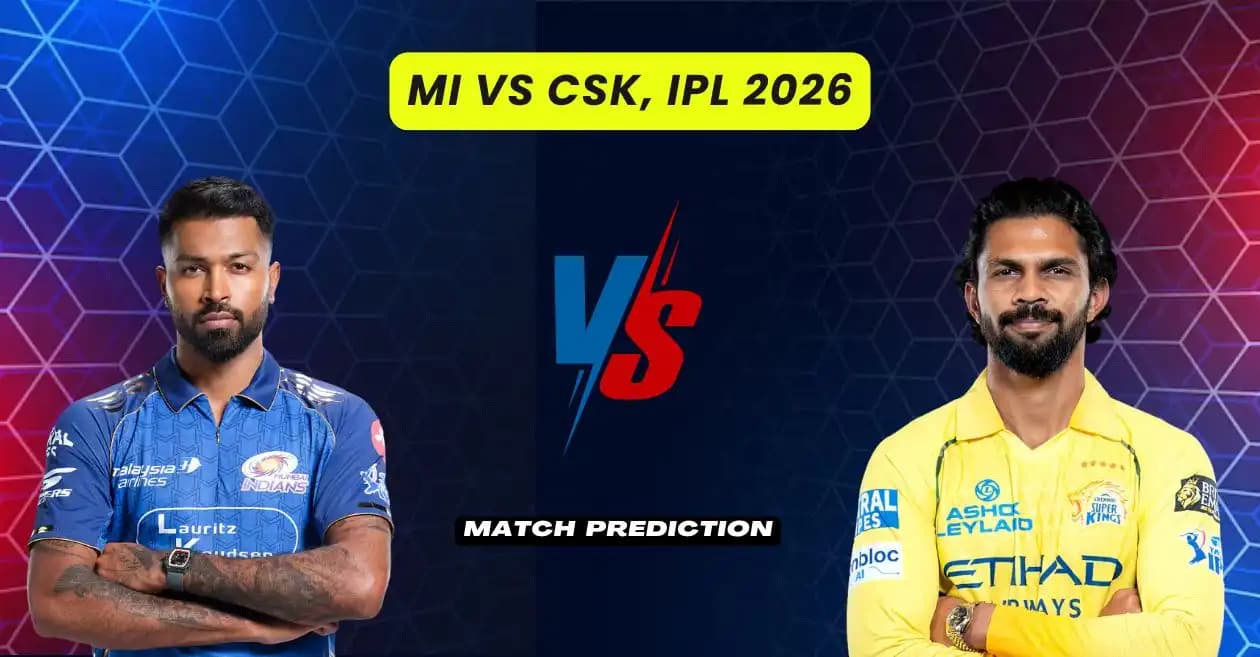 MI vs CSK, IPL 2026, Match Prediction: Who will win today’s game between Mumbai Indians and Chennai Super Kings?