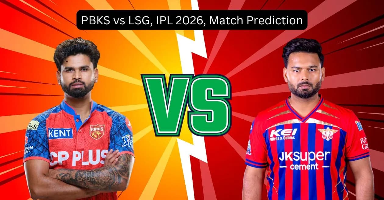 PBKS vs LSG, IPL 2026, Match Prediction: Who will win today’s game between Punjab Kings and Lucknow Super Giants?