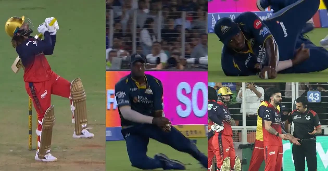 WATCH: Virat Kohli gets furious over Jason Holder’s controversial catch in GT vs RCB IPL 2026 match