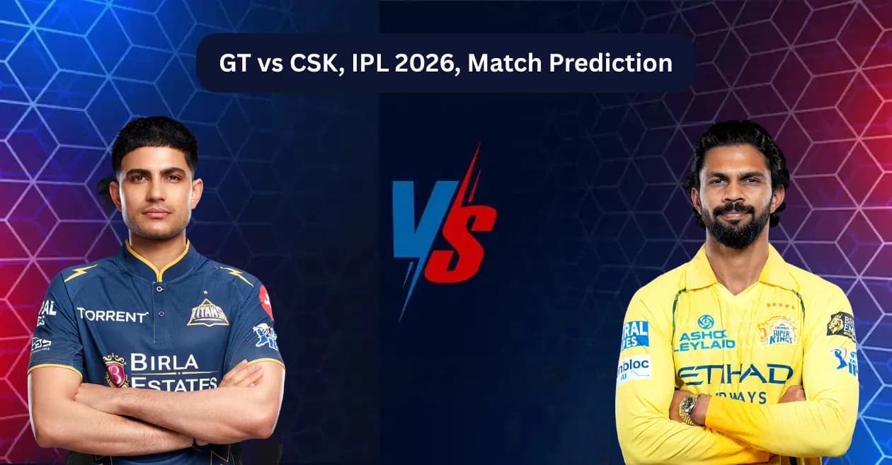 GT vs CSK, IPL 2026, Match Prediction Who will win today’s game between Gujarat Titans and Chennai Super Kings?