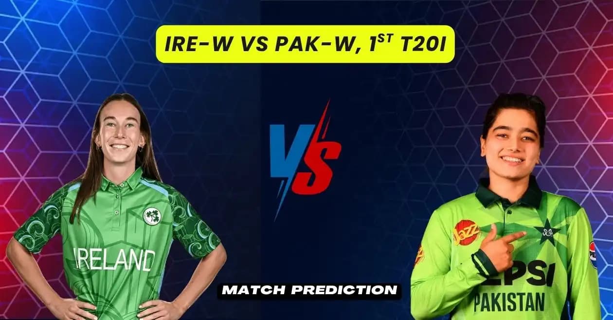 IRE-W vs PAK-W, 1st T20I, Match Prediction: Who will today’s game between Ireland Women and Pakistan Women?