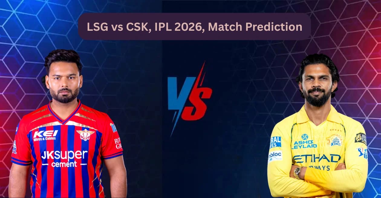 LSG vs CSK, IPL 2026, Match Prediction: Who will win today’s game between Lucknow Super Giants and Chennai Super Kings?