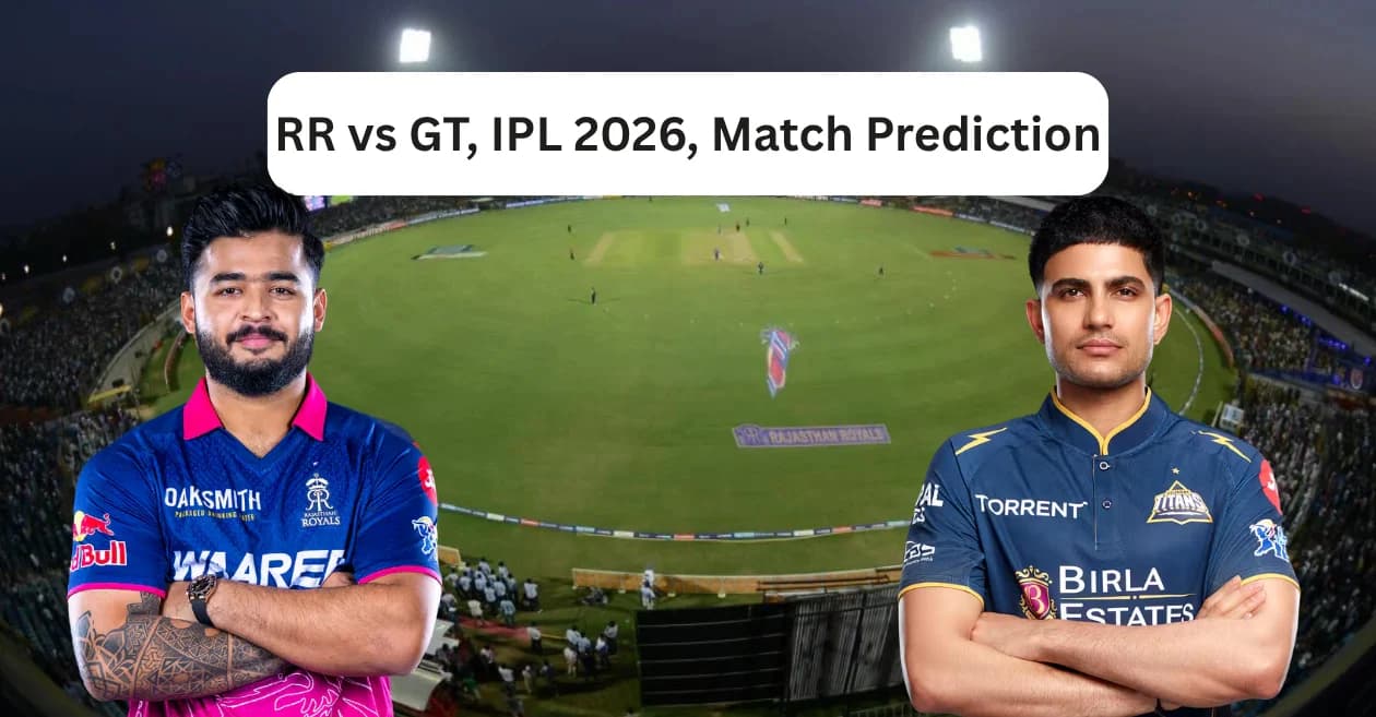 RR vs GT, IPL 2026, Match Prediction: Who will win today’s game between Rajasthan Royals and Gujarat Titans?